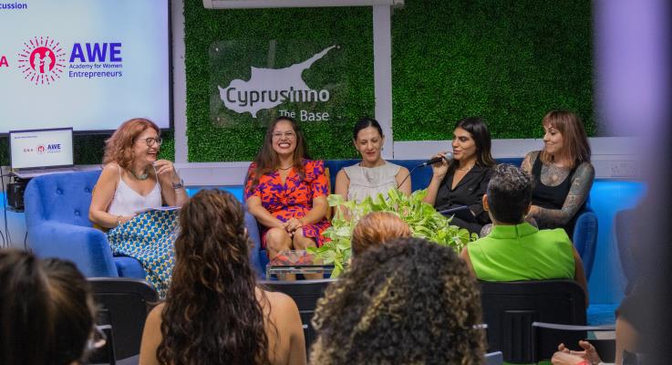 image Women entrepreneurs celebrate AWE Academy 2024 launch in Cyprus
