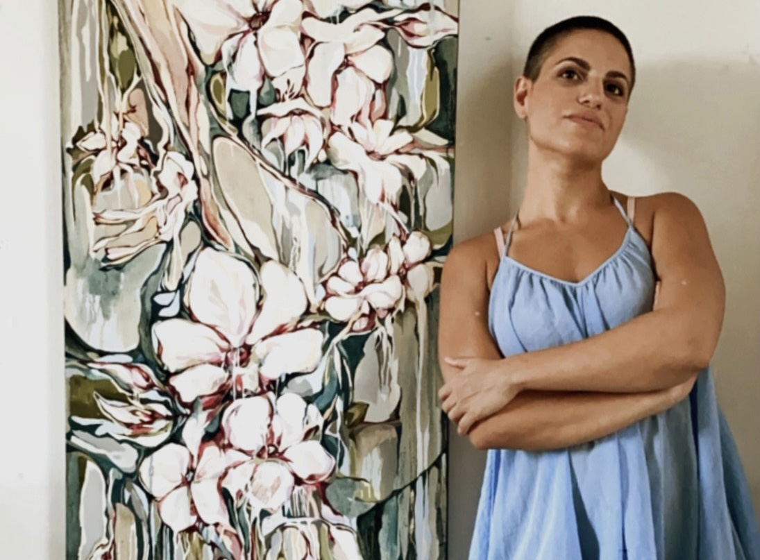image A minute with Leda Theo, professional artist ‘striving to create emotional intimacy through light and colour!’