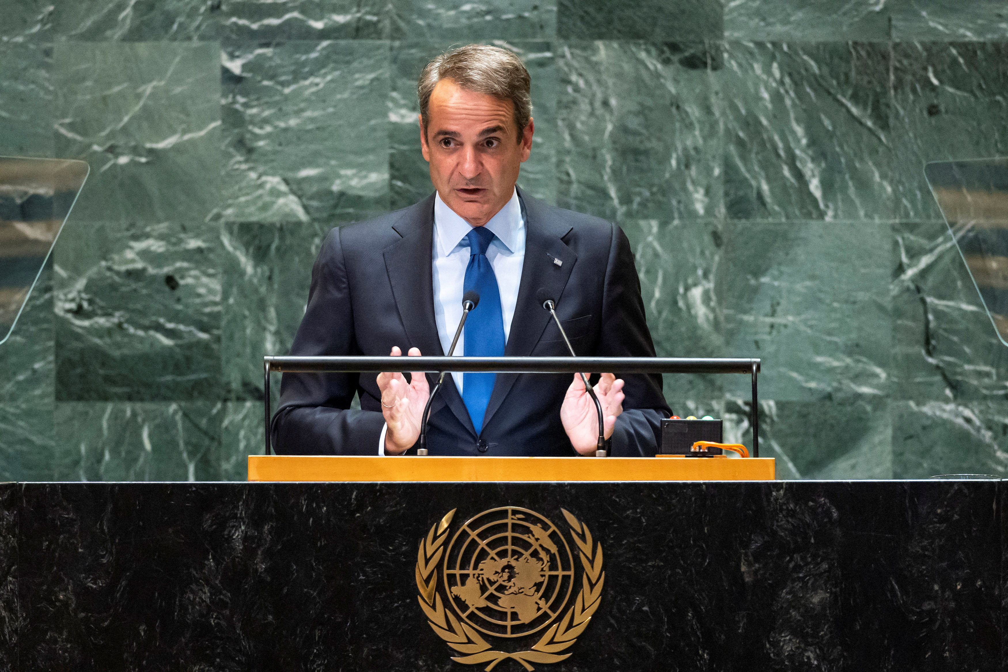 image Mitsotakis says two-state solution in Cyprus cannot happen