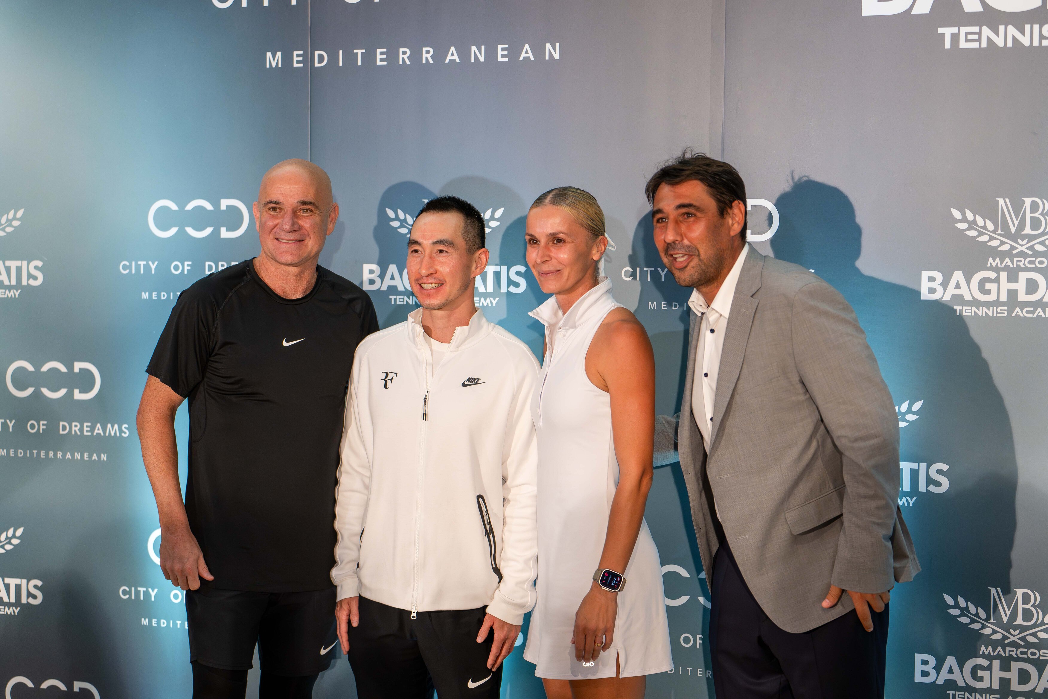 image Andre Agassi headlines City of Dreams&#8217; Baghdatis academy launch