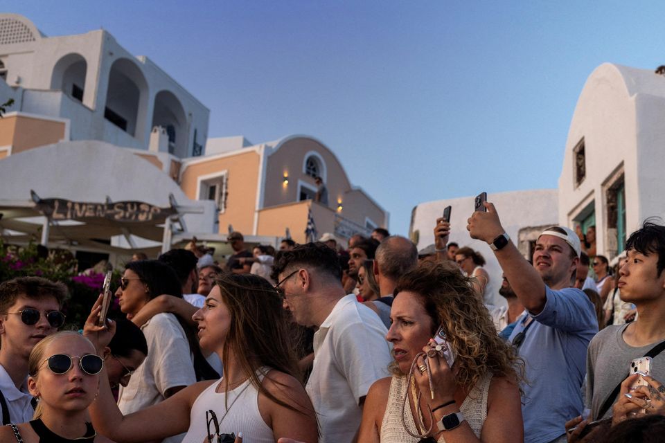 image Greece to tax cruise ship arrivals to protect popular islands from overtourism