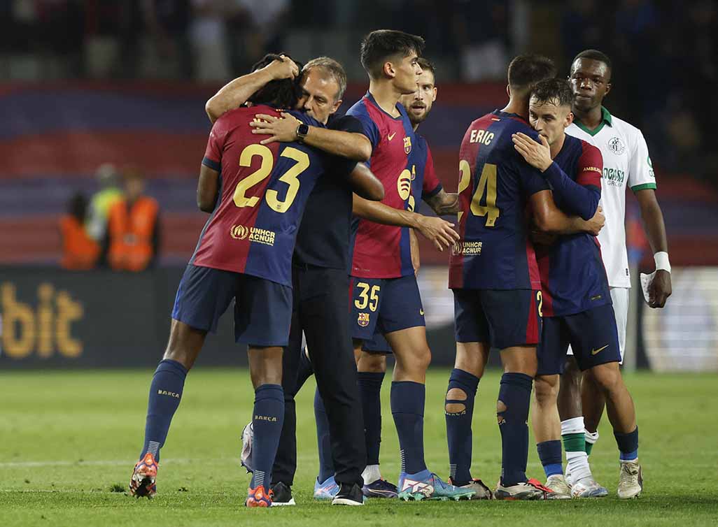 image Flick feeling at home with Barca, excited about special Bayern game