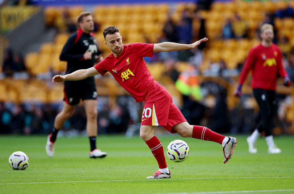image Liverpool&#8217;s Jota set to play against Bologna