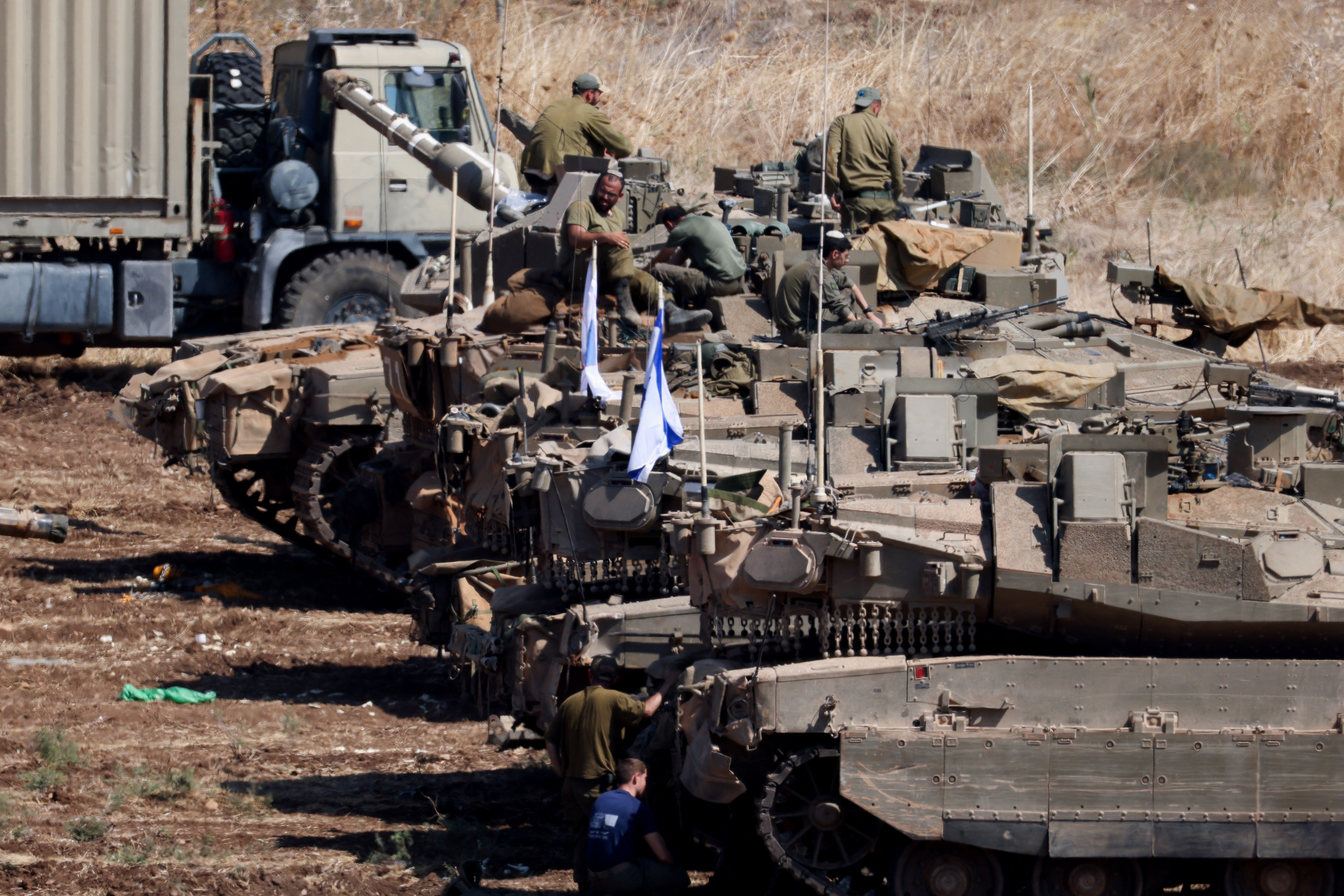 image Israeli military says infantry, armoured units joining Lebanon ground operation