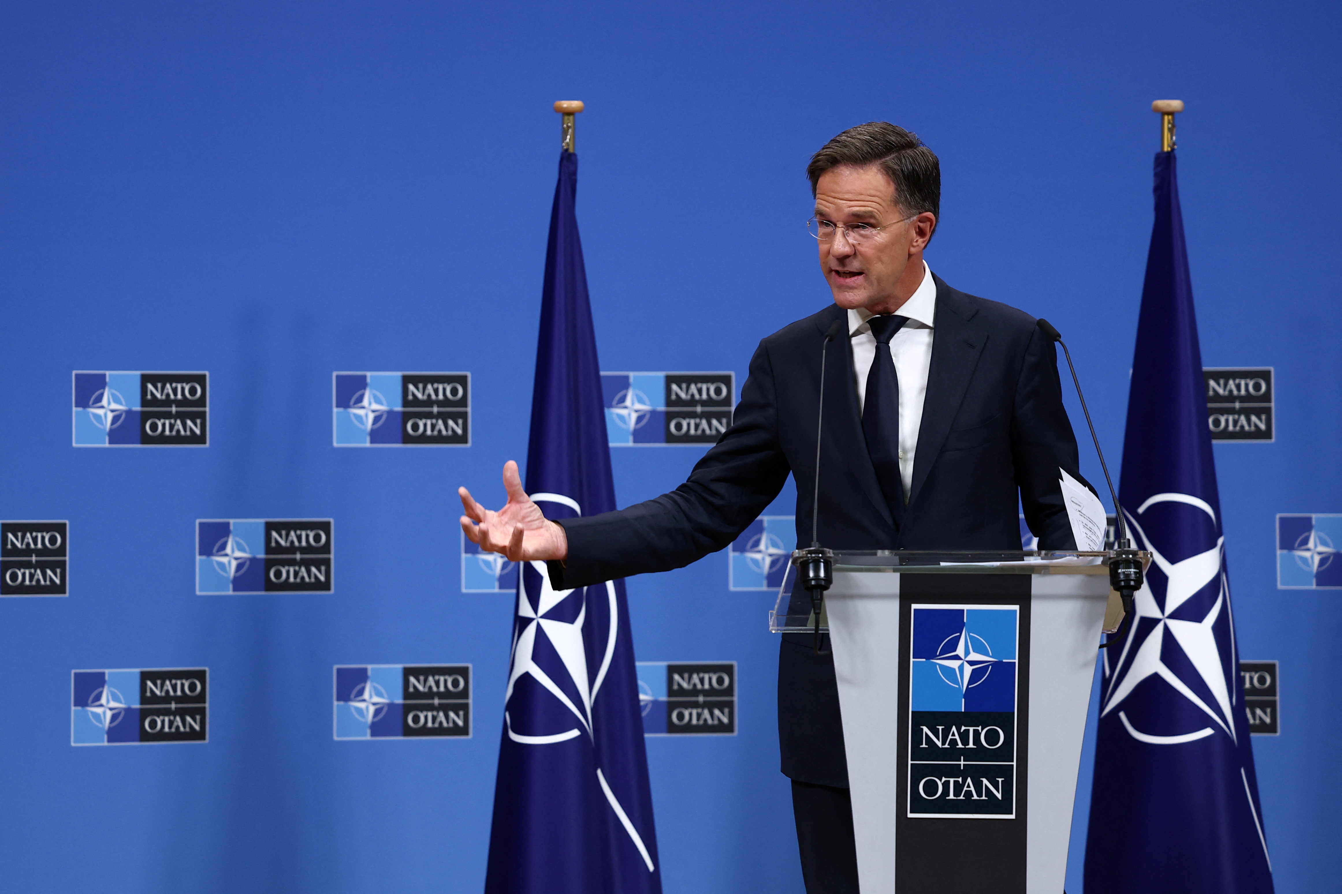 image New NATO boss Rutte pledges support for Ukraine, plays down Trump fears
