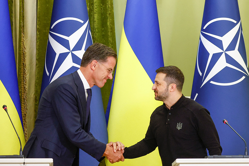 image NATO will not be intimidated by Russia&#8217;s threats, Rutte says