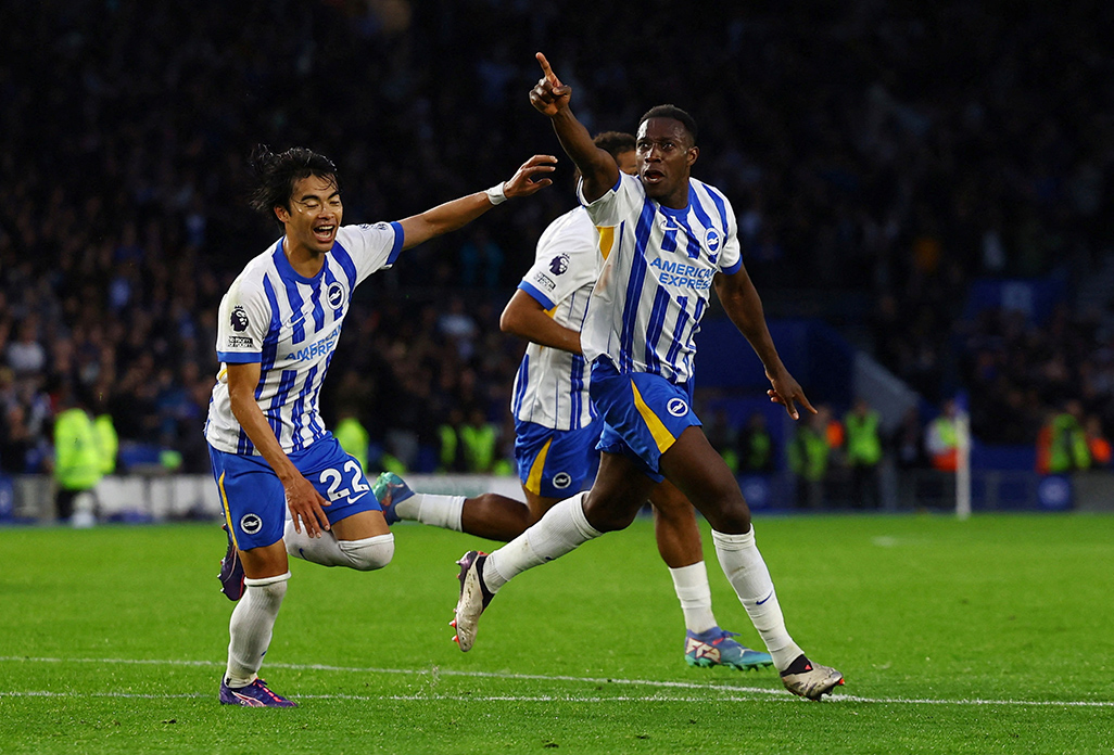 image Welbeck completes Brighton comeback win over Tottenham