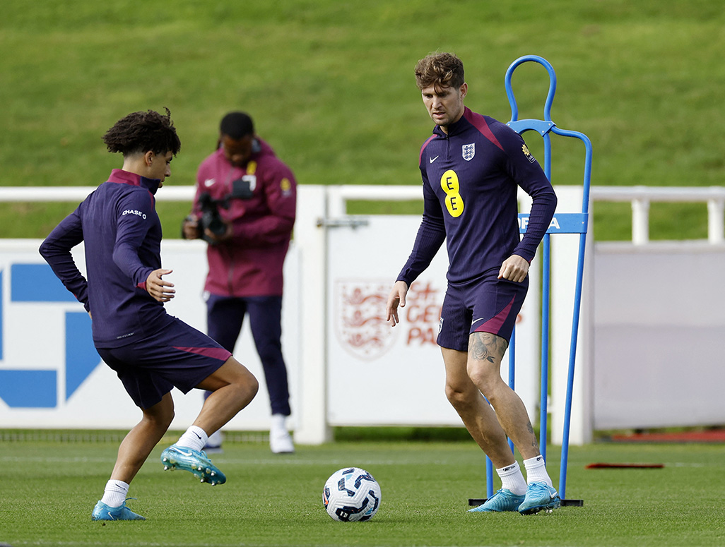image Stones to captain England against Greece