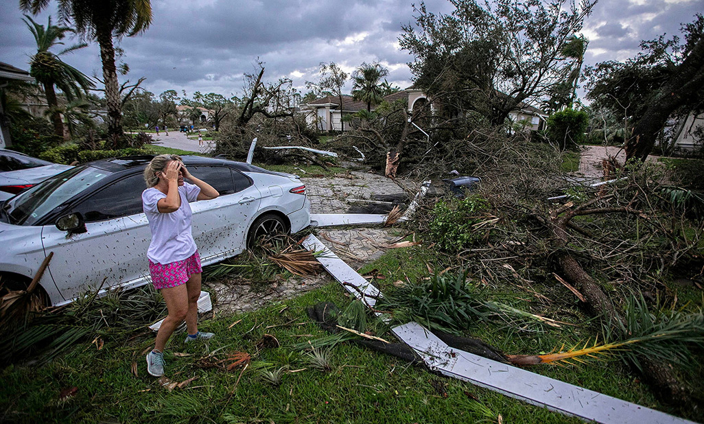 image Battered Florida begins long recovery from back-to-back major hurricanes