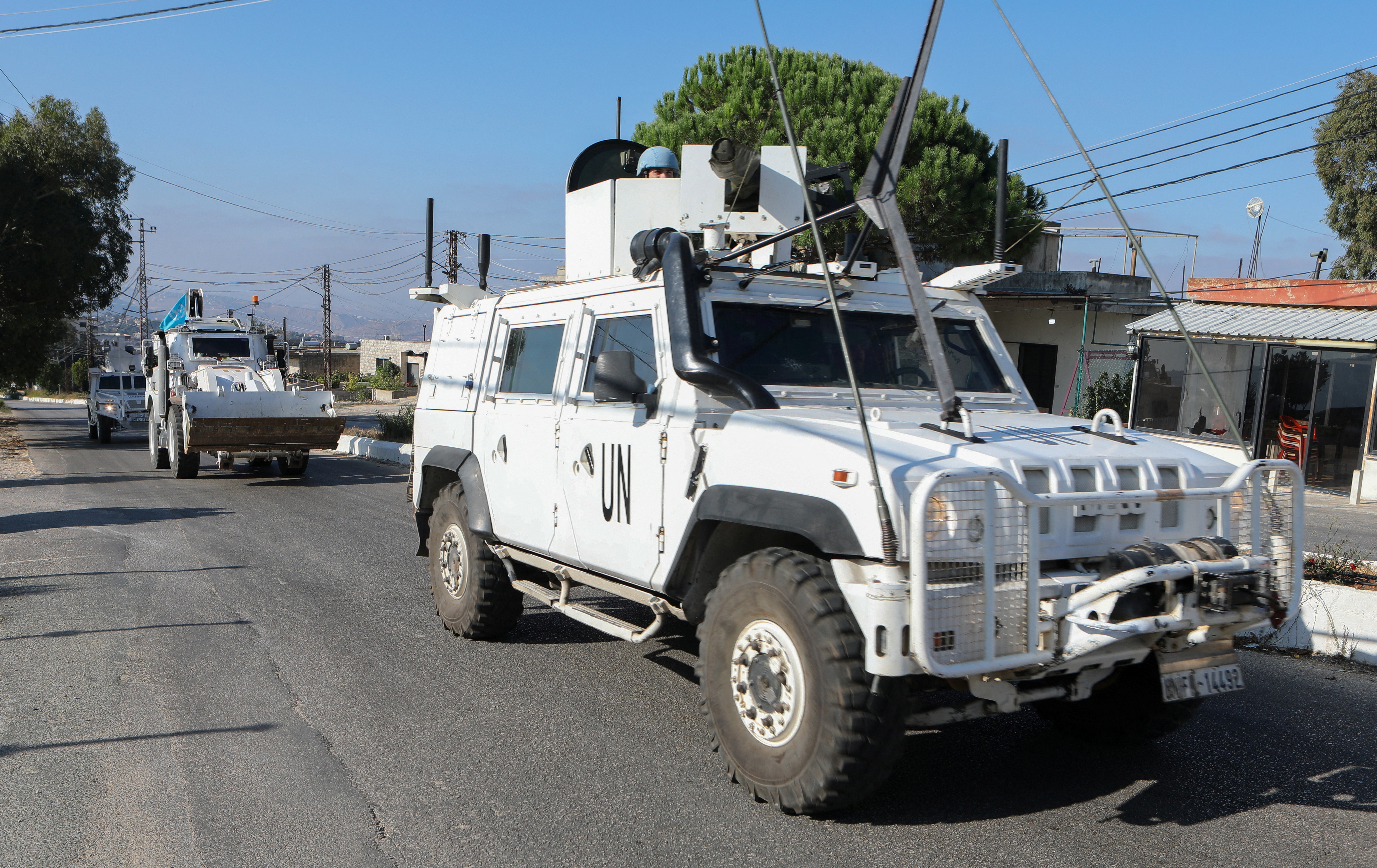 image Hezbollah condemns attack on UN peacekeeping mission convoy in Beirut