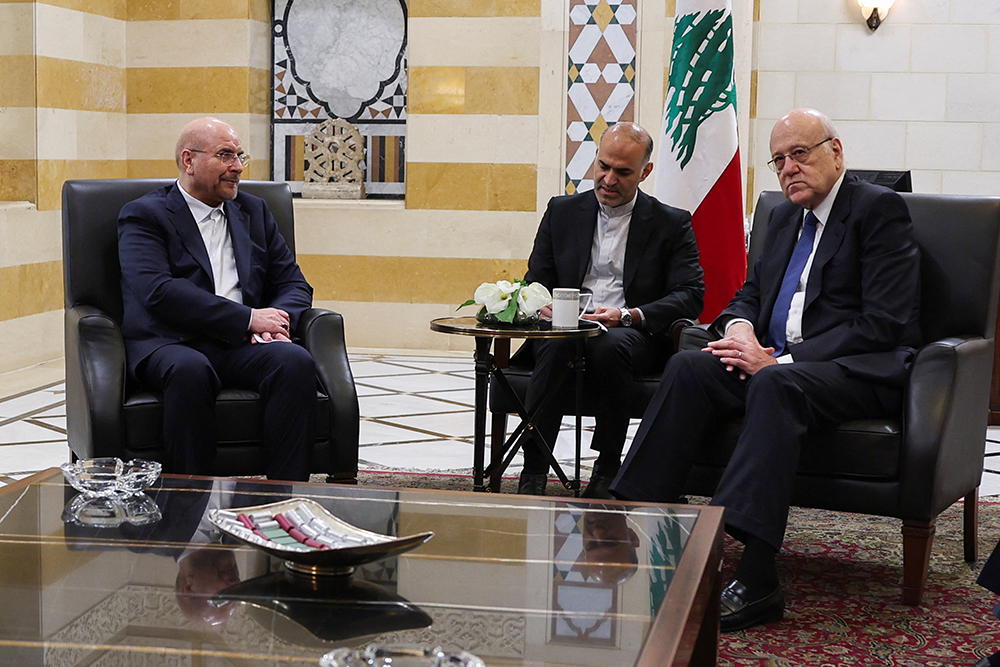 image Lebanese PM says he rejects Iranian interference in Lebanese matter