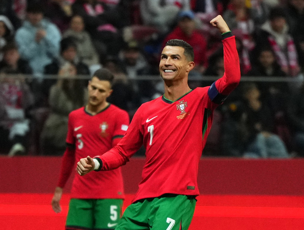 image Ronaldo on target as Portugal maintain perfect start