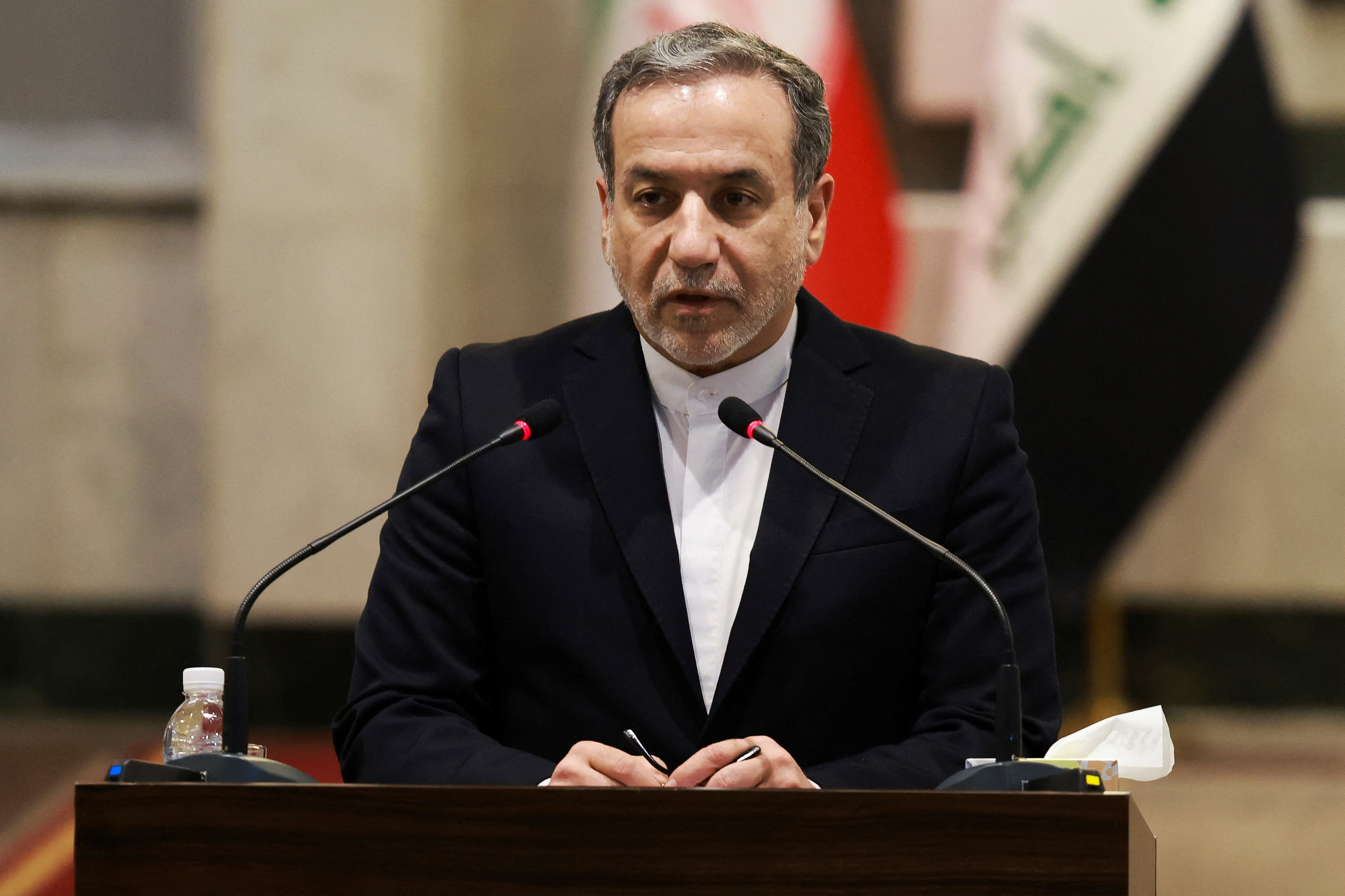 image Iran has no red line in defending itself, foreign minister says