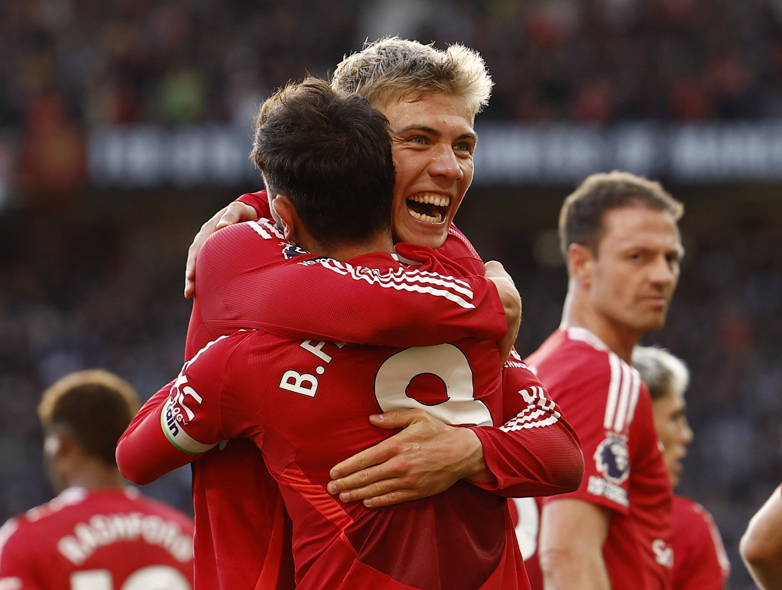 image Man Utd beat Brentford 2-1 for first win in more than a month