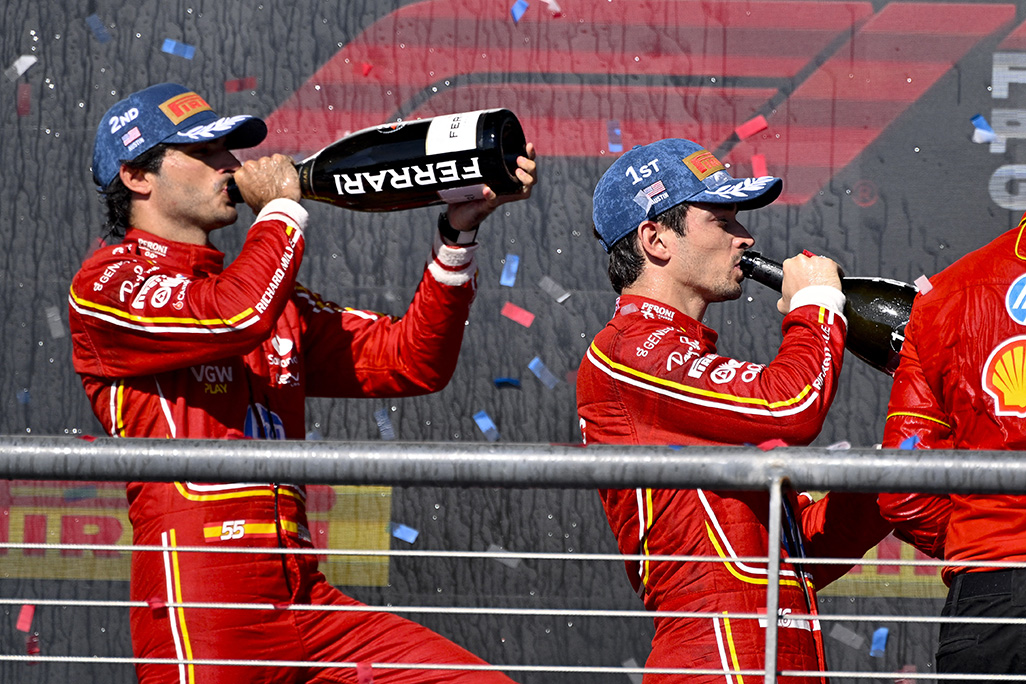 image Leclerc says F1 title is an &#8216;optimistic&#8217; goal for Ferrari