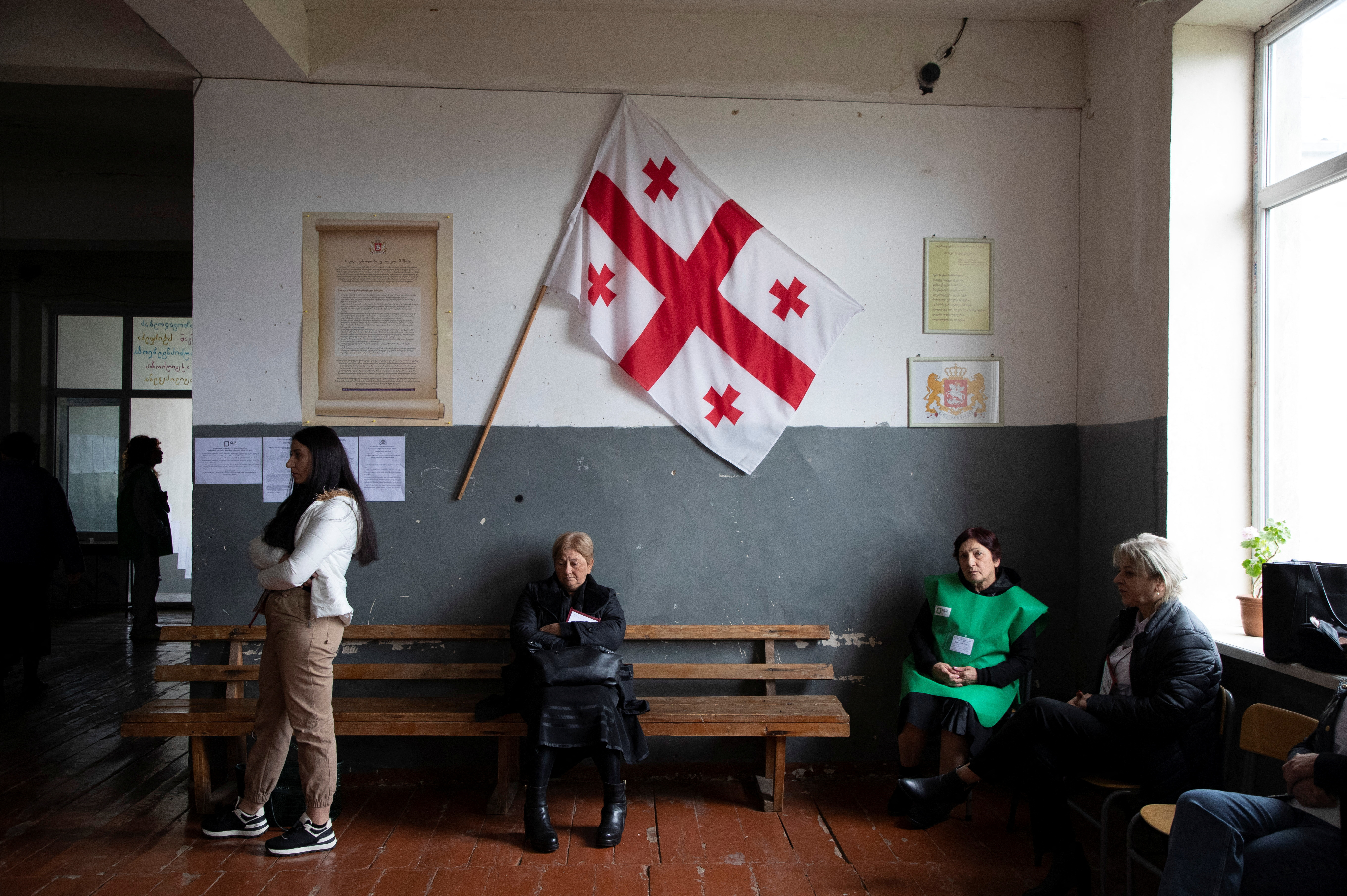 image Georgia votes in election seen as stark choice between Russia and West