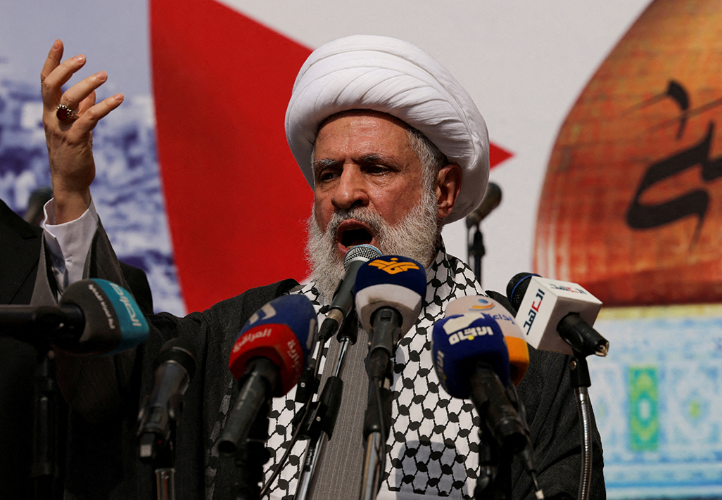image Lebanon&#8217;s Hezbollah will continue its war plan, new chief says