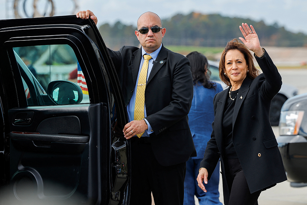 image Harris vows to serve &#8216;all Americans,&#8217; trying to  Biden damage