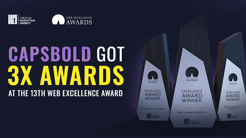 image CAPSBOLD earns three wins for tech event campaign at 13th Web Excellence Awards