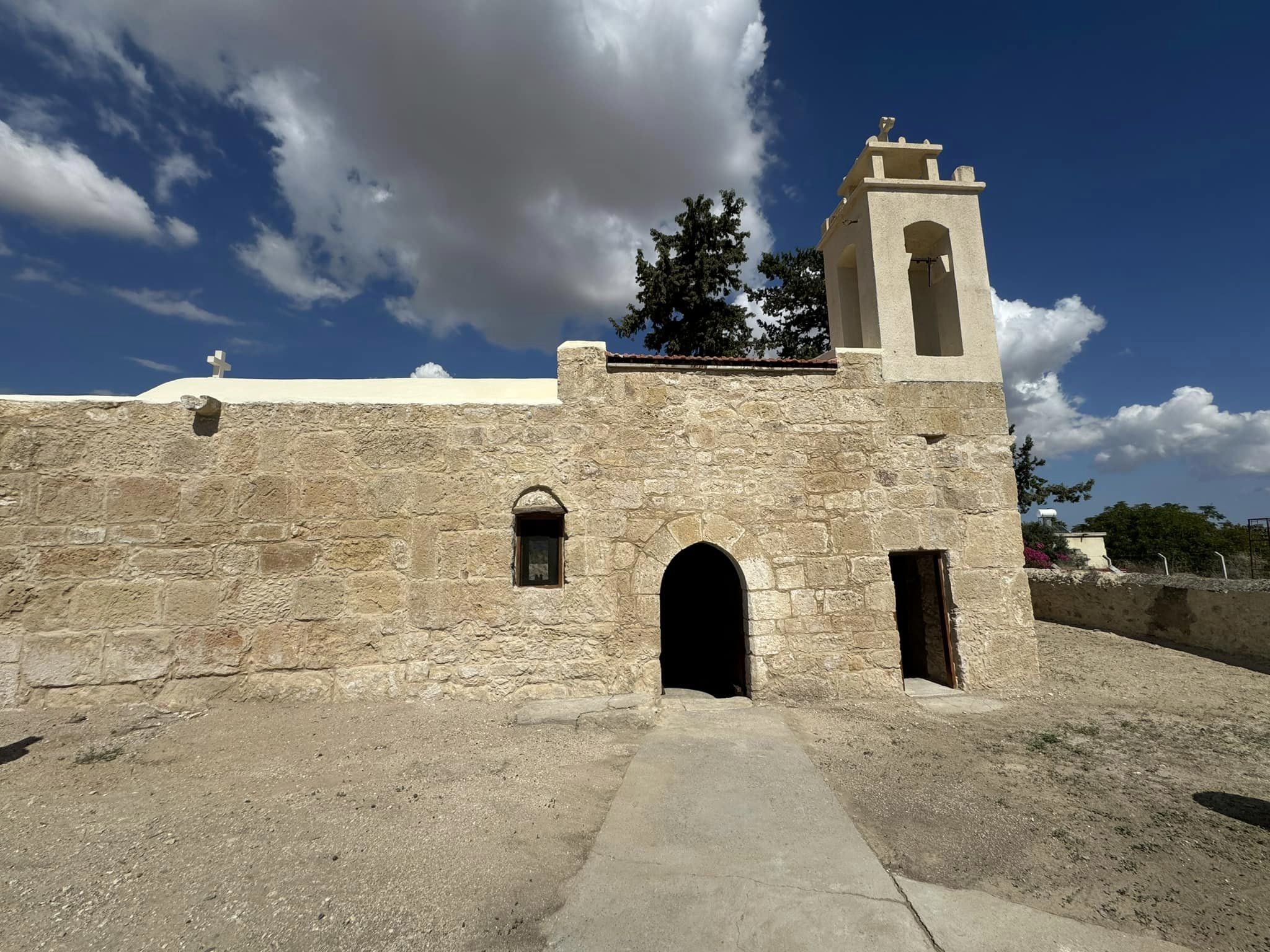 image Maintenance work complete at Karpasia’s Ayios Theodoros church