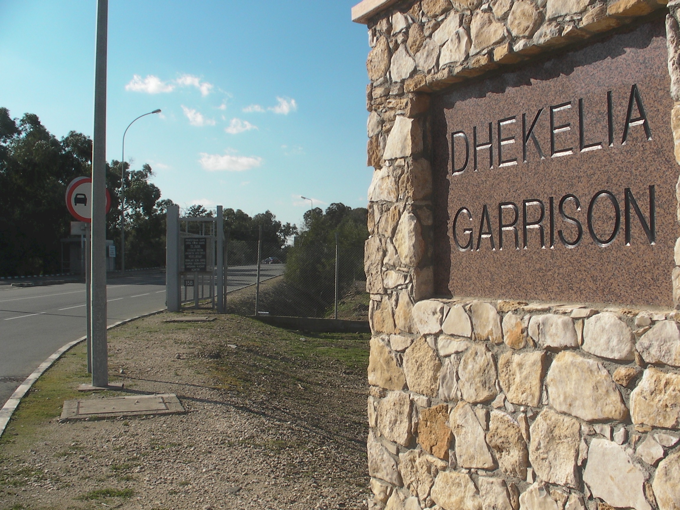 image Calm at Dhekelia bases after drone strike