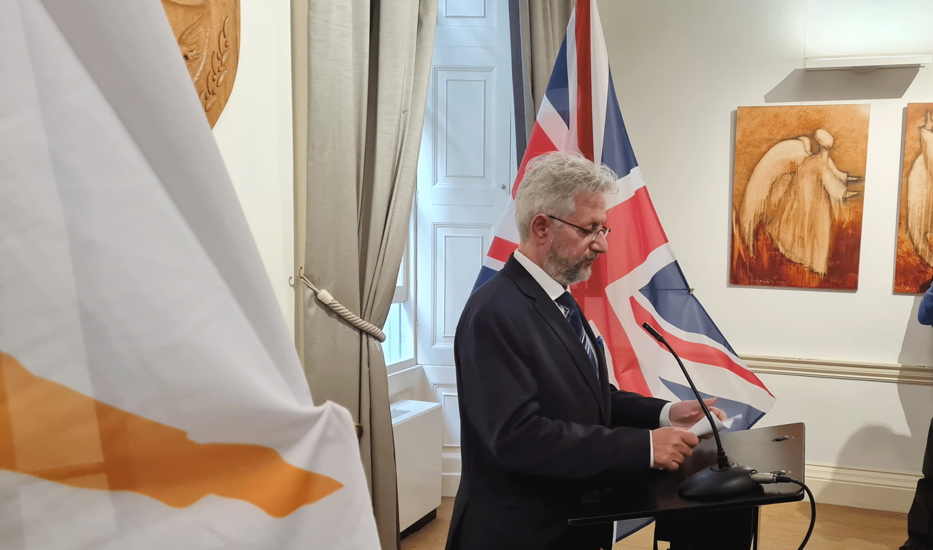 image Cyprus counting on UK support, high commissioner says in London