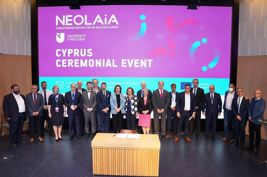 image University of Nicosia Hosts Ceremonial Event for NEOLAiA European University Alliance