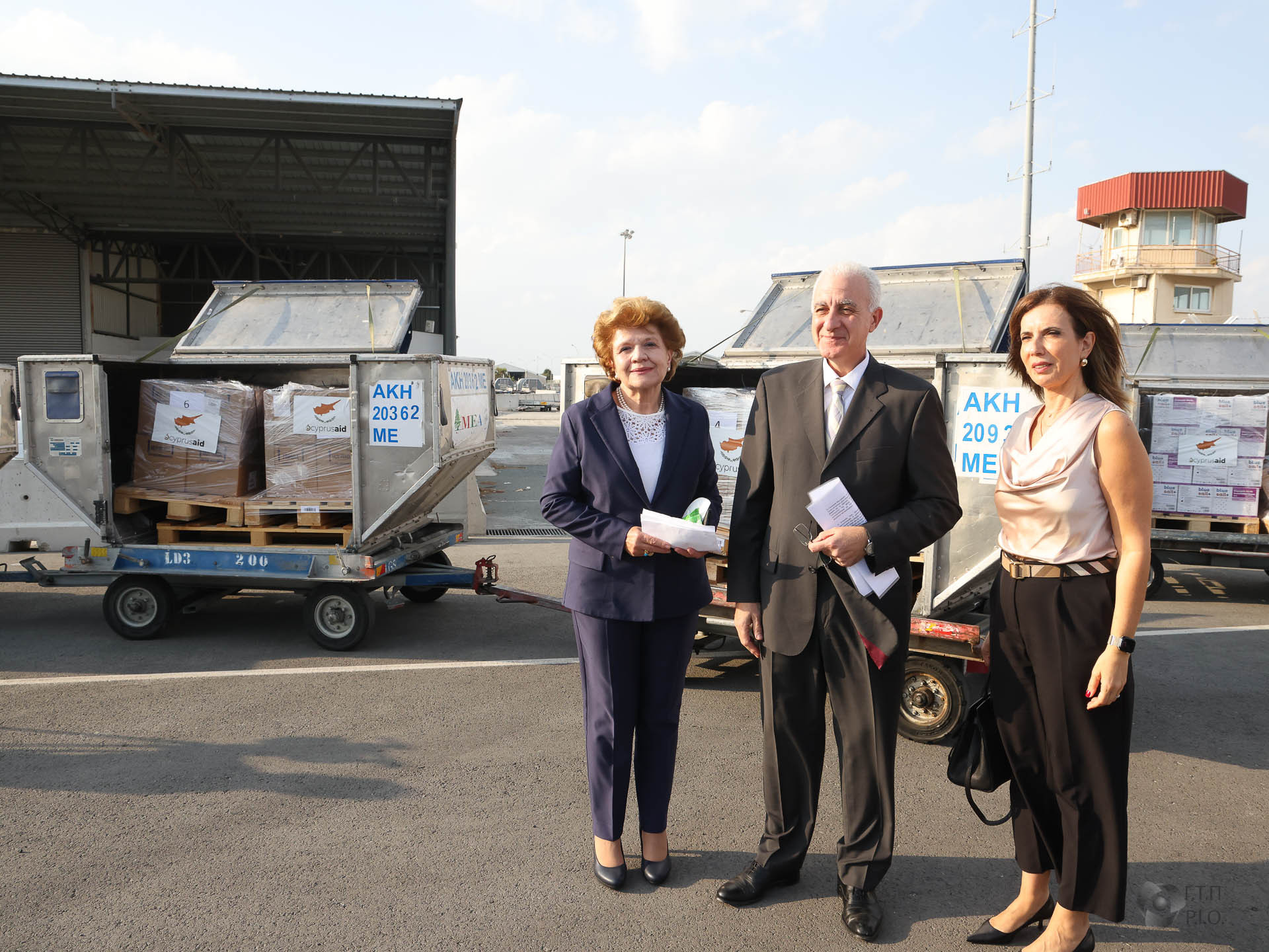 image Three tonnes of supplies from Cyprus to be dispatched to Lebanon
