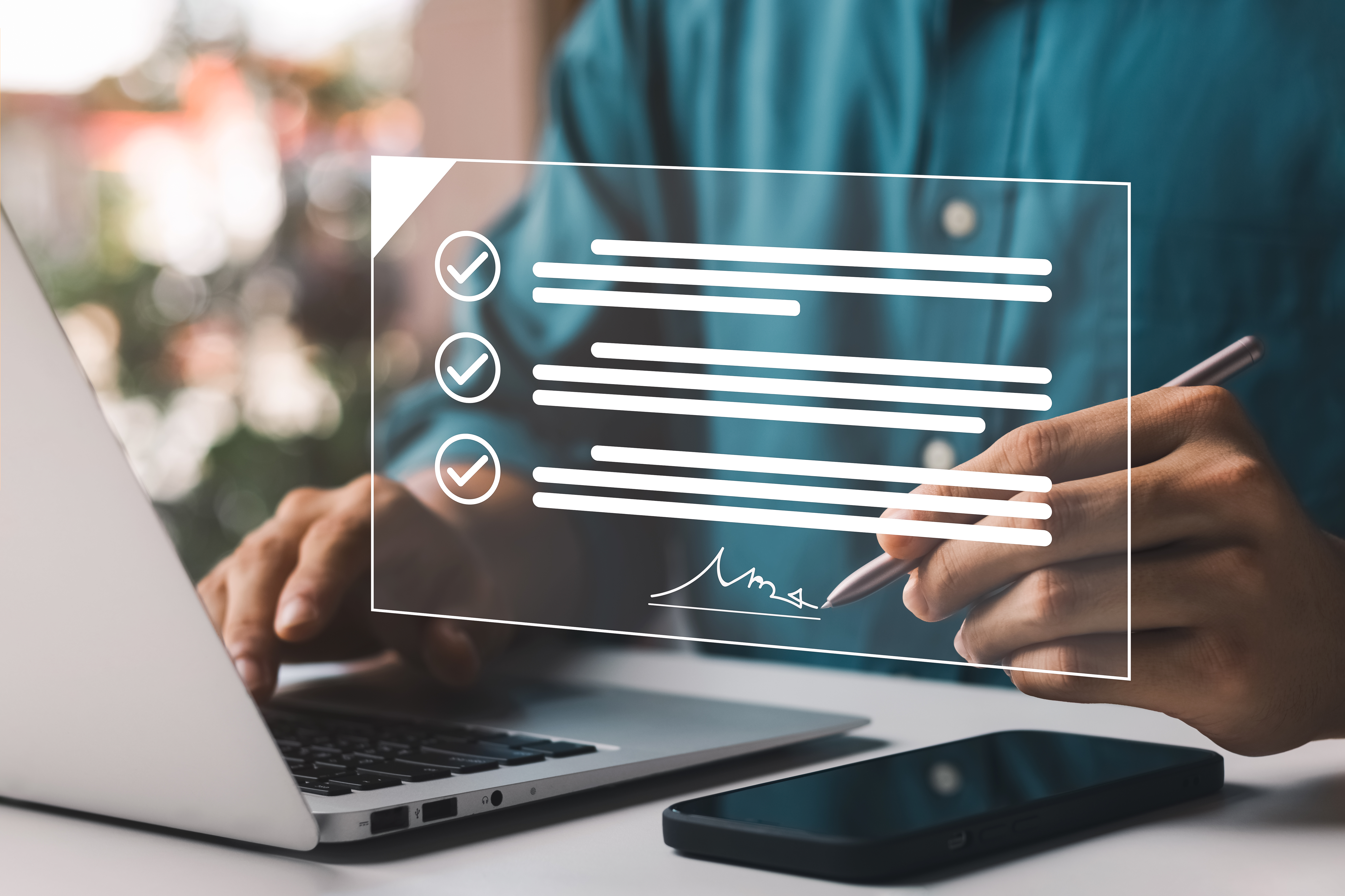 image Digital IDs can be used to sign documents straight away