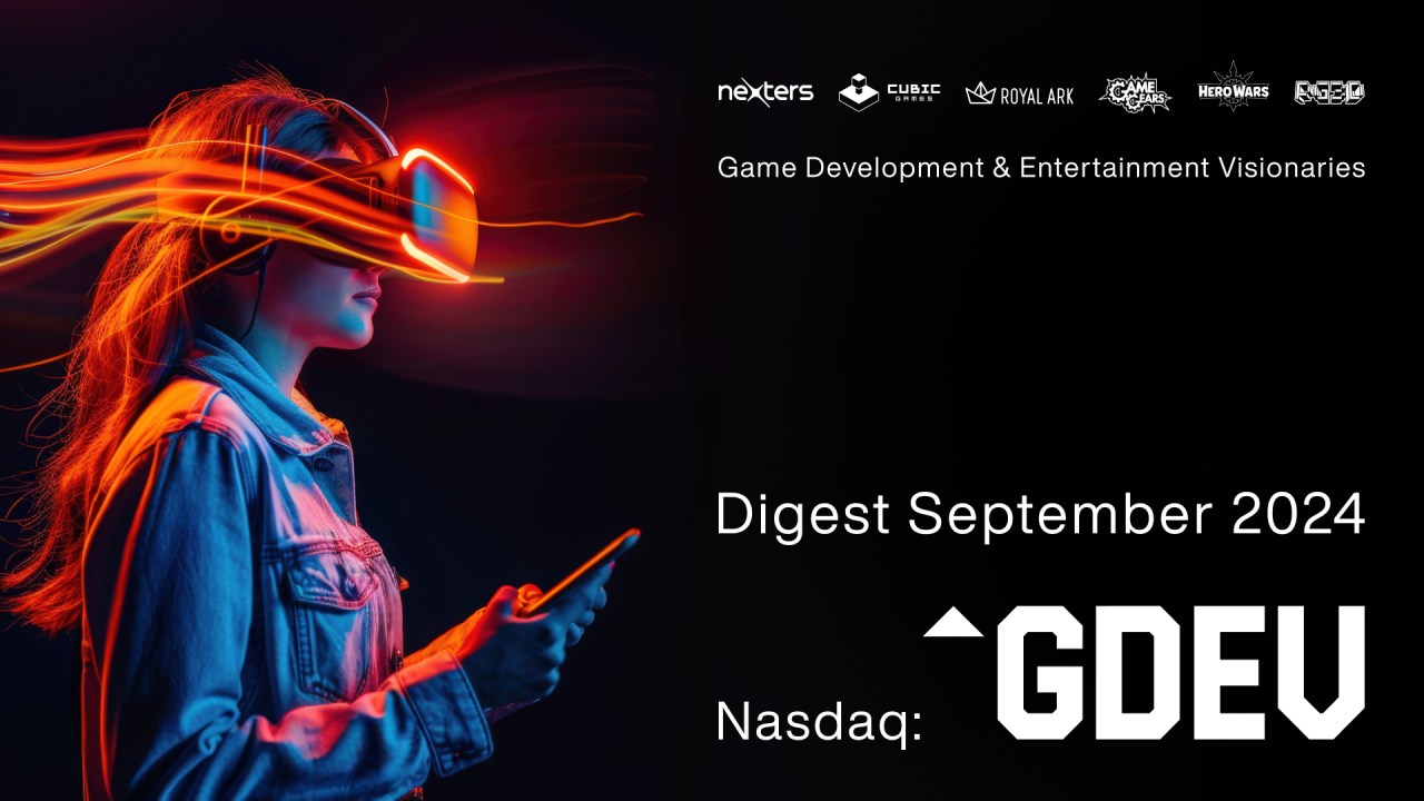 image GDEV posts $108m in Q2 bookings, expands popular gaming franchises