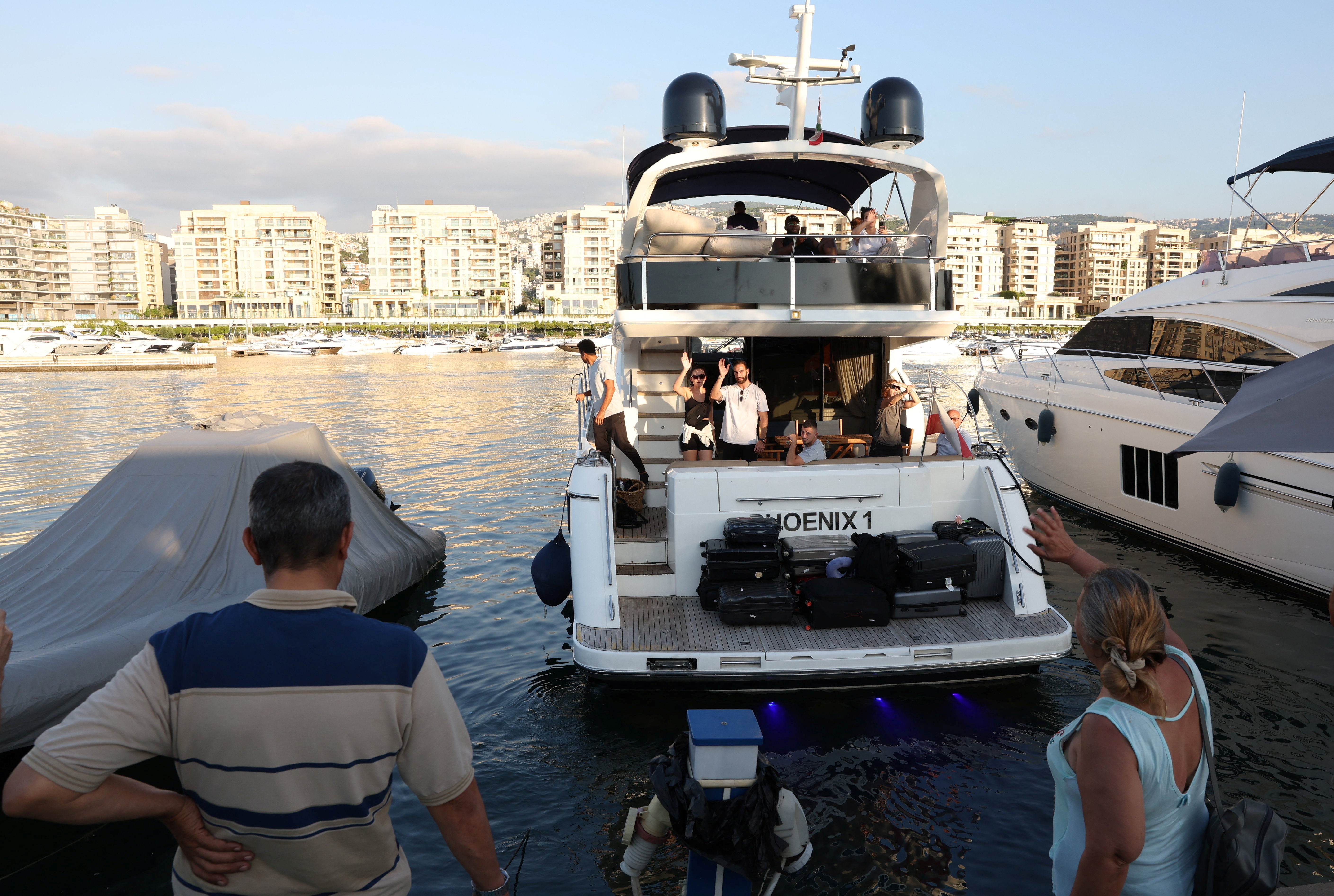 image Hundreds more people evacuated from Lebanon via Cyprus