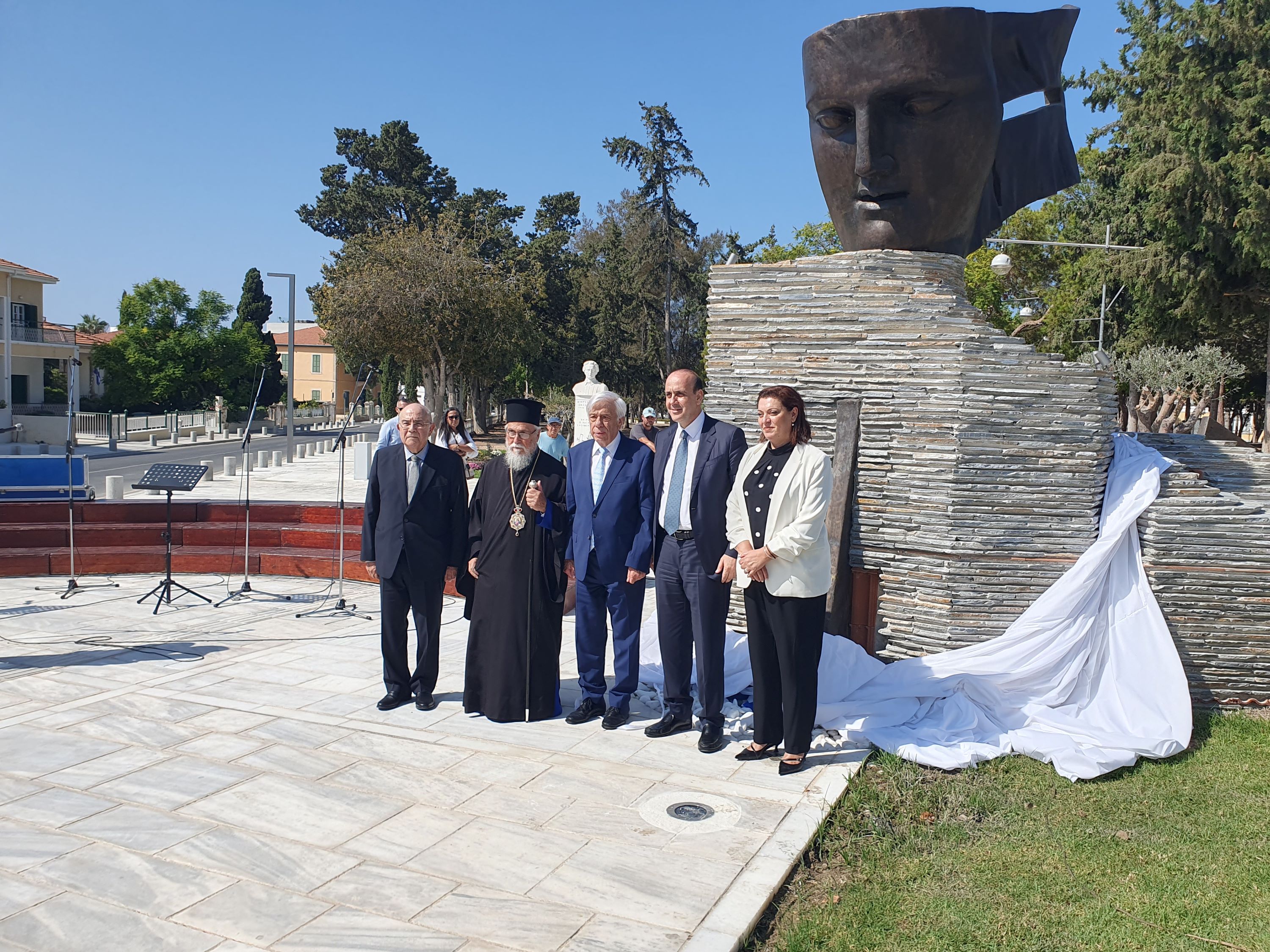 image Paphos unveils monument honouring 1821 Greek revolution