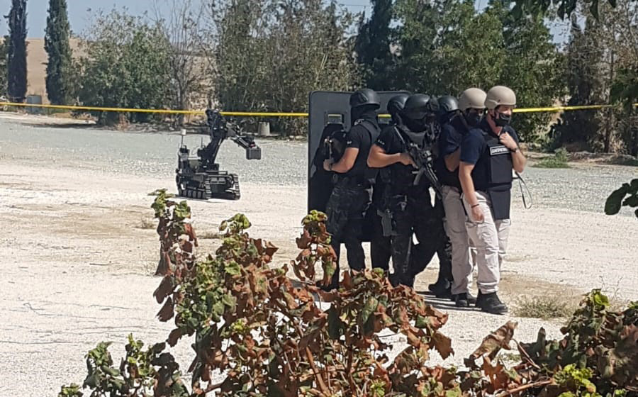 image Hostage crisis scenario of police, bases training
