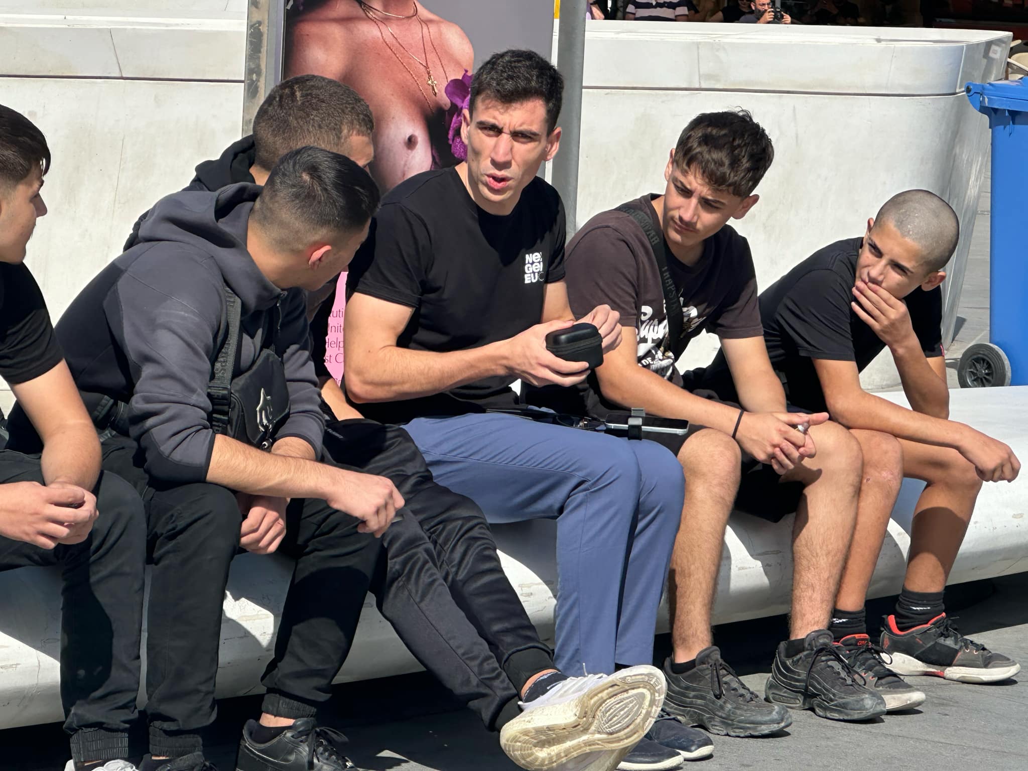 image Fidias protest over phones in schools fails to draw crowds