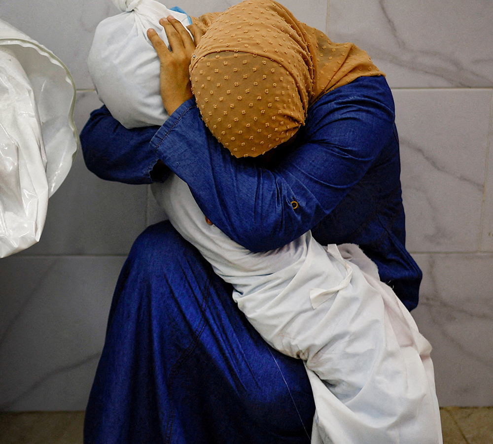 image One year on: a Gaza woman haunted by memories