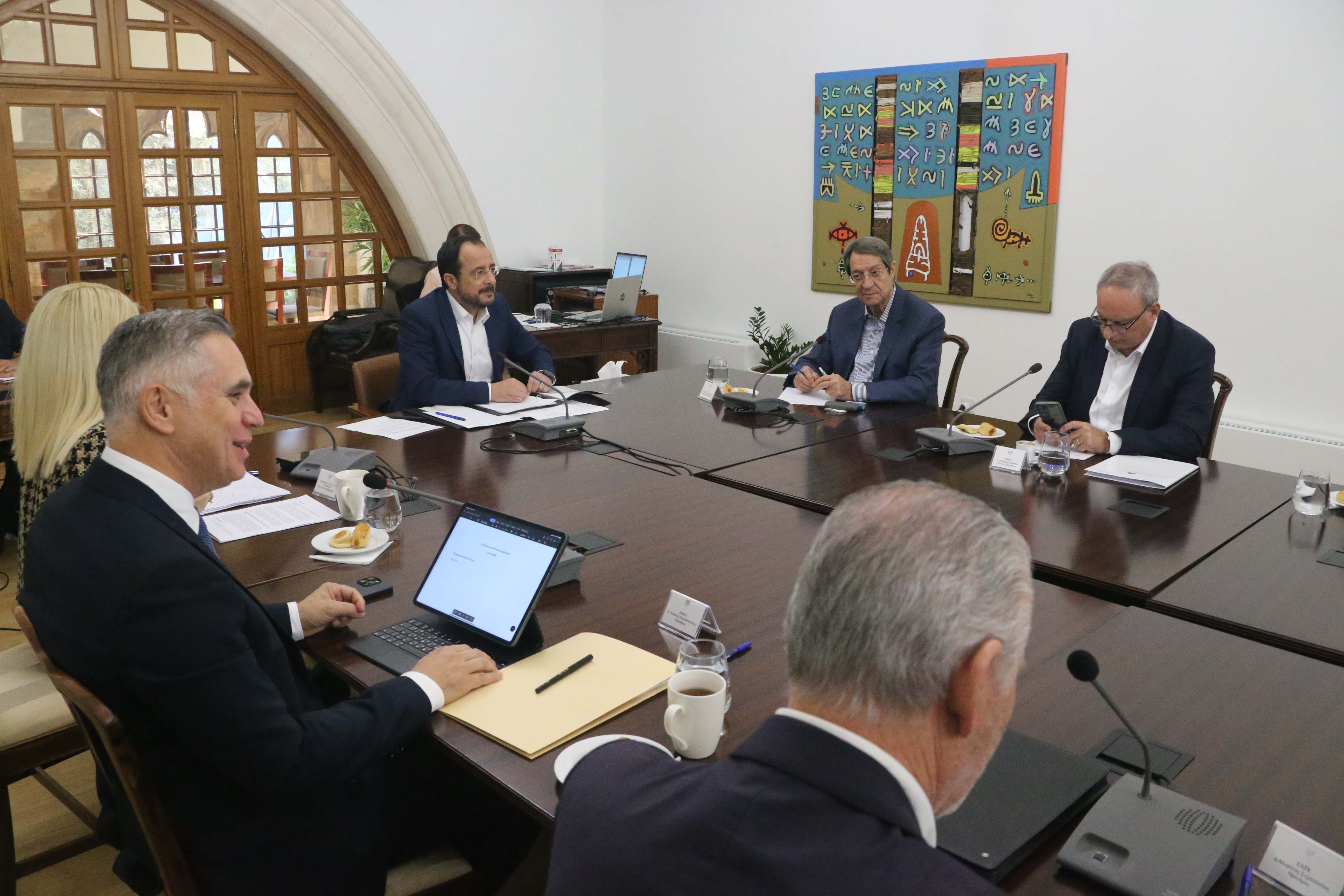 image Talks aim of Greek Cypriot side met at NY meeting