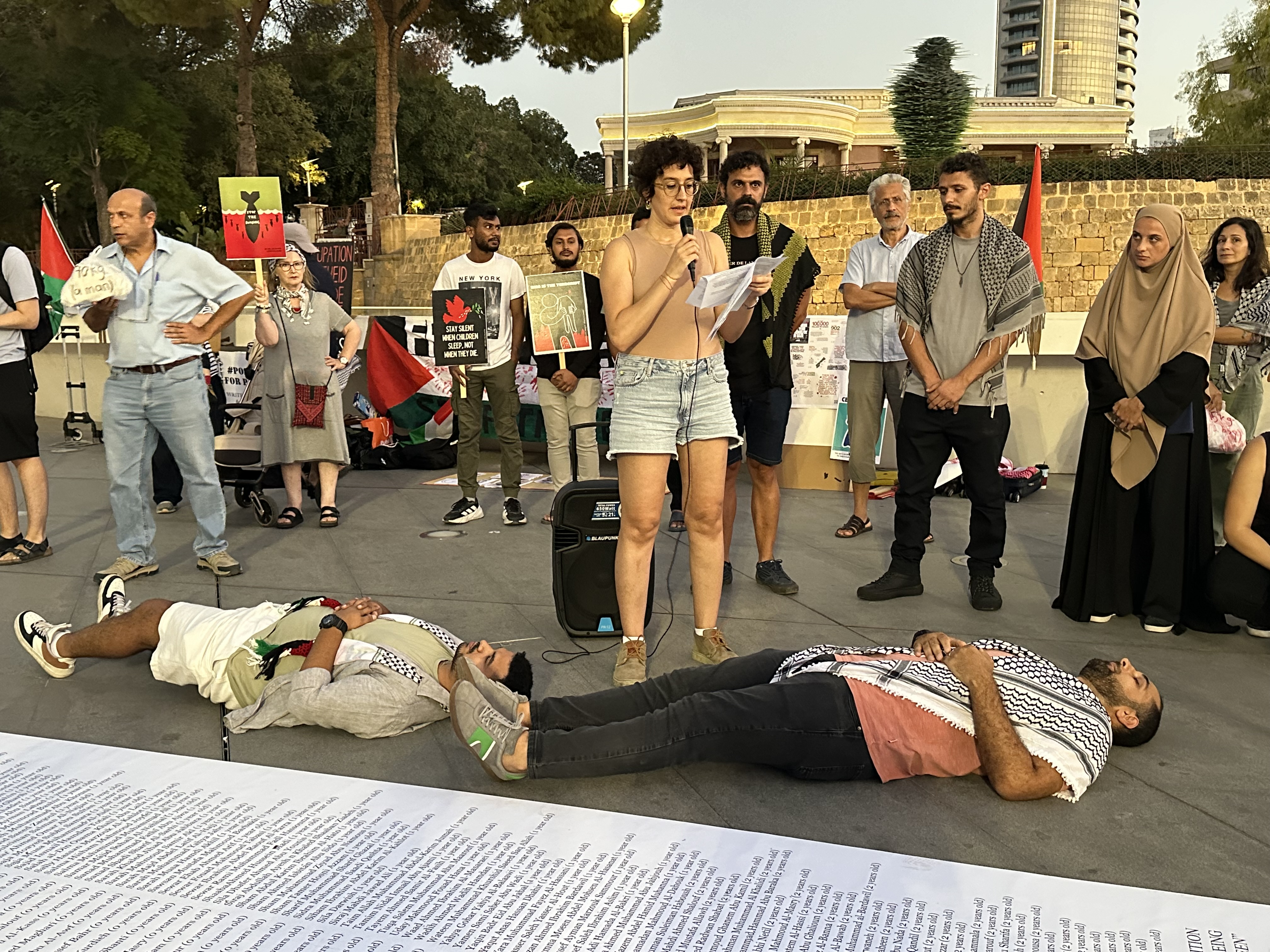 image Pro-Palestine protest held on October 7 anniversary