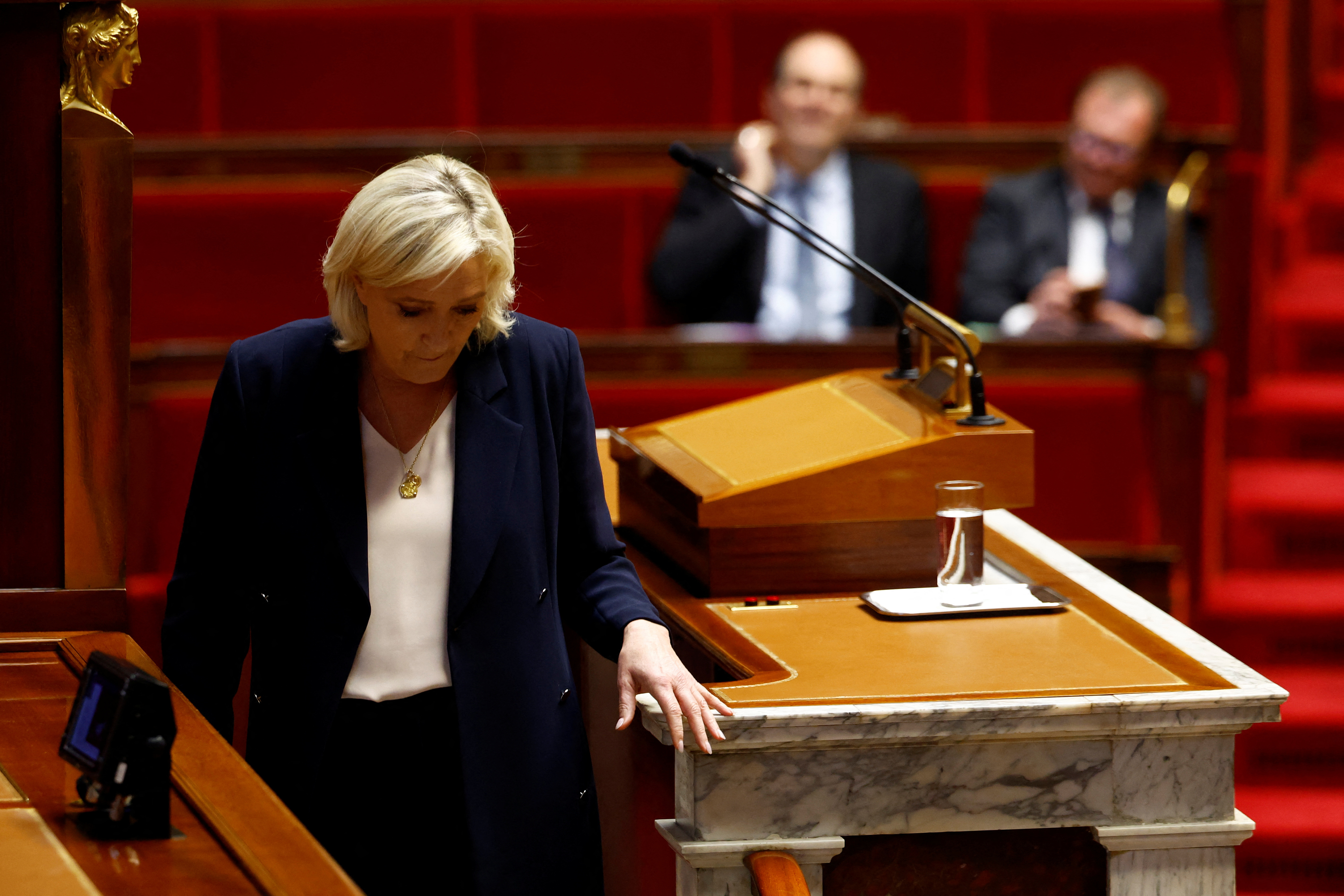 image Prosecutor seeks 5-year ban from office against French far right leader Le Pen