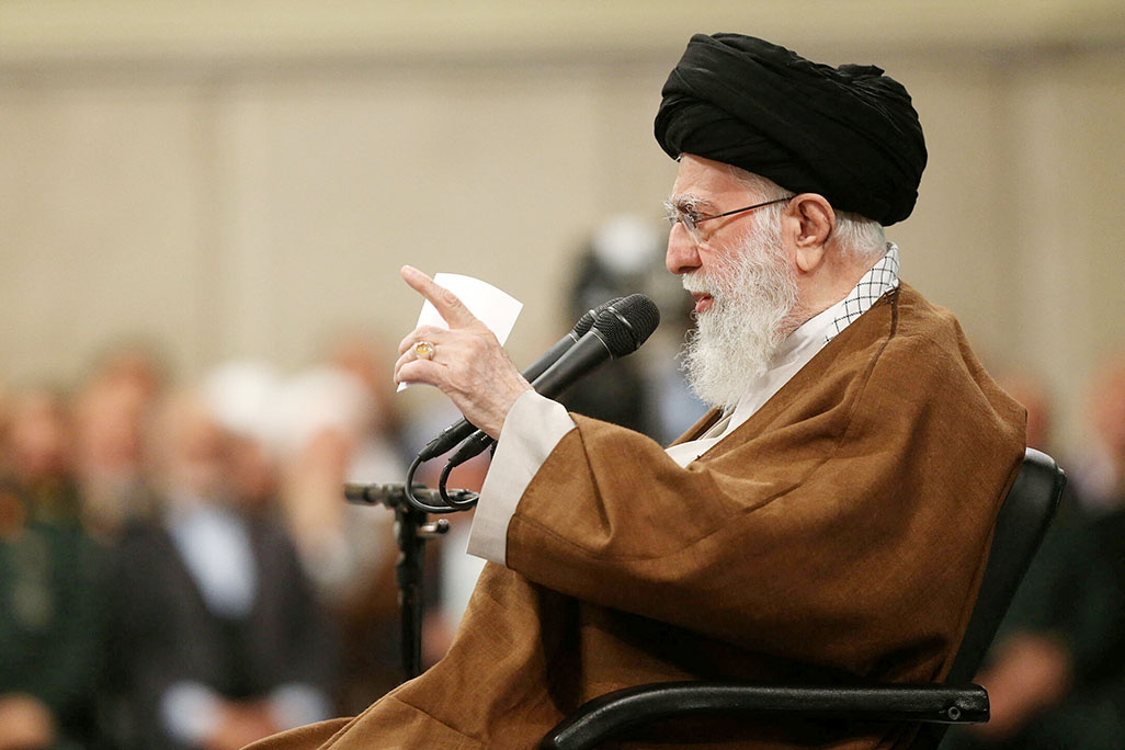 image Khamenei says US, Israel face &#8216;crushing response&#8217; for confronting Iran