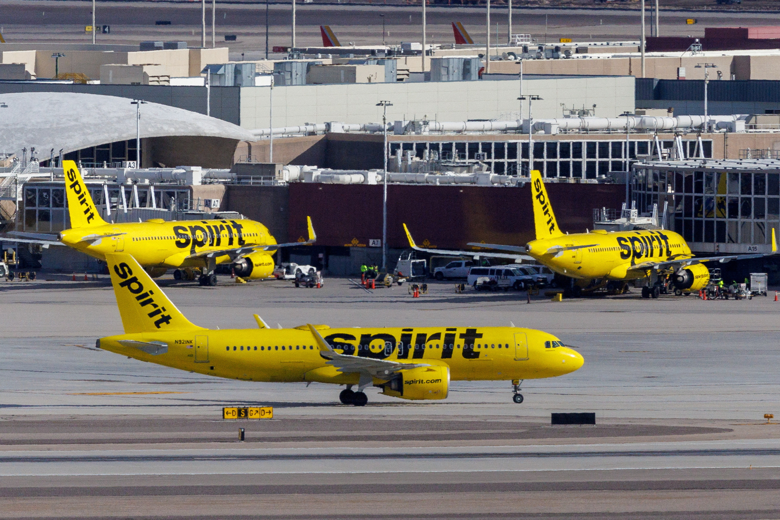 image Spirit Airlines flight hit by gunfire while approaching Haiti&#8217;s Port-au-Prince