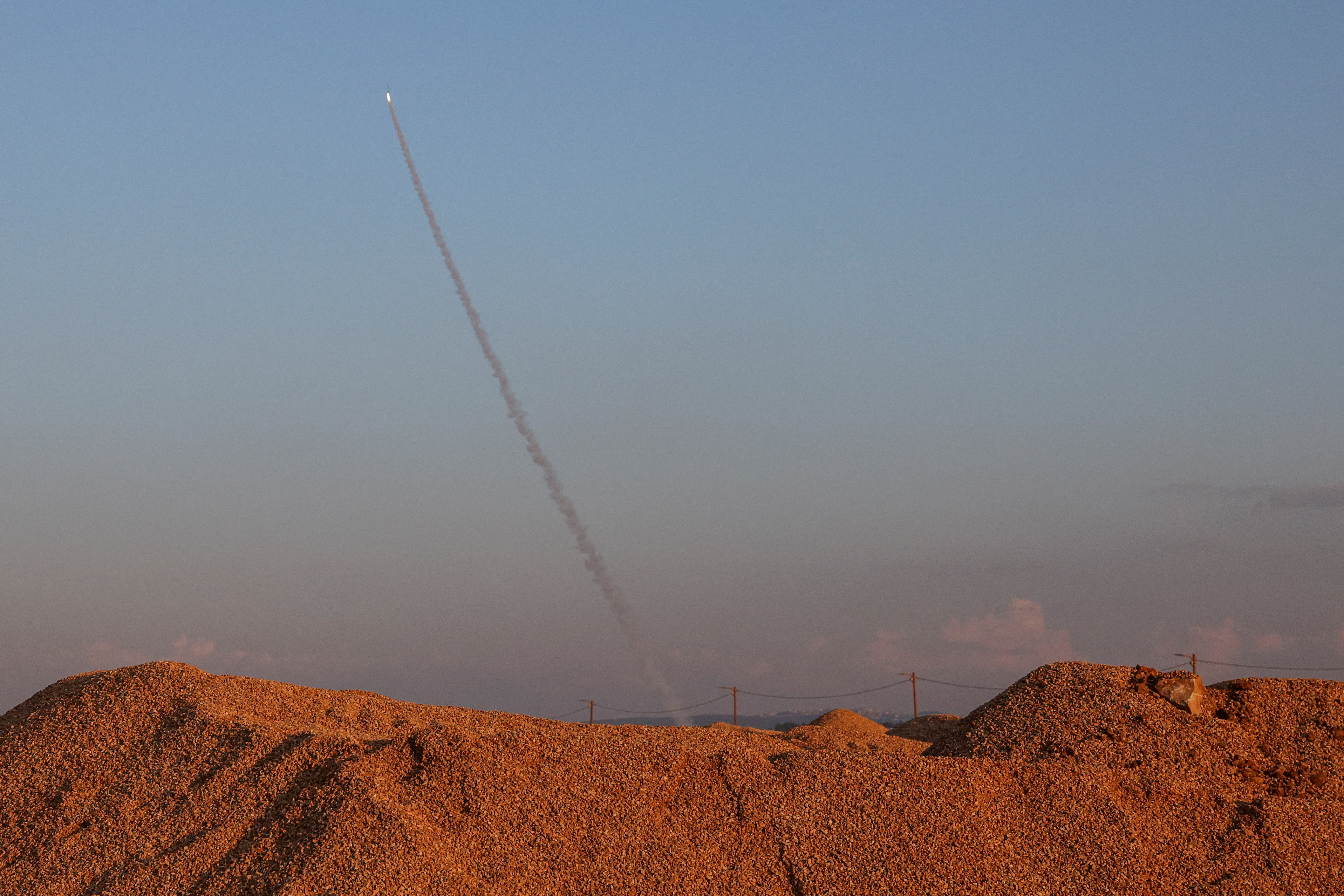 image Nineteen reported injured in central Israel after projectile launch