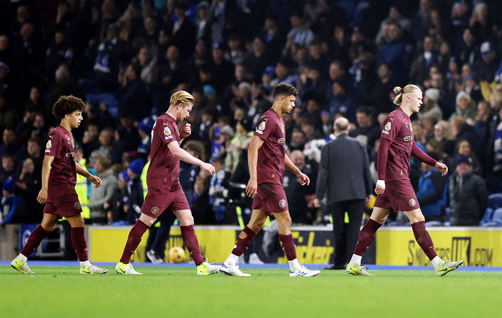 image Pep says struggling Man City need to clear their heads