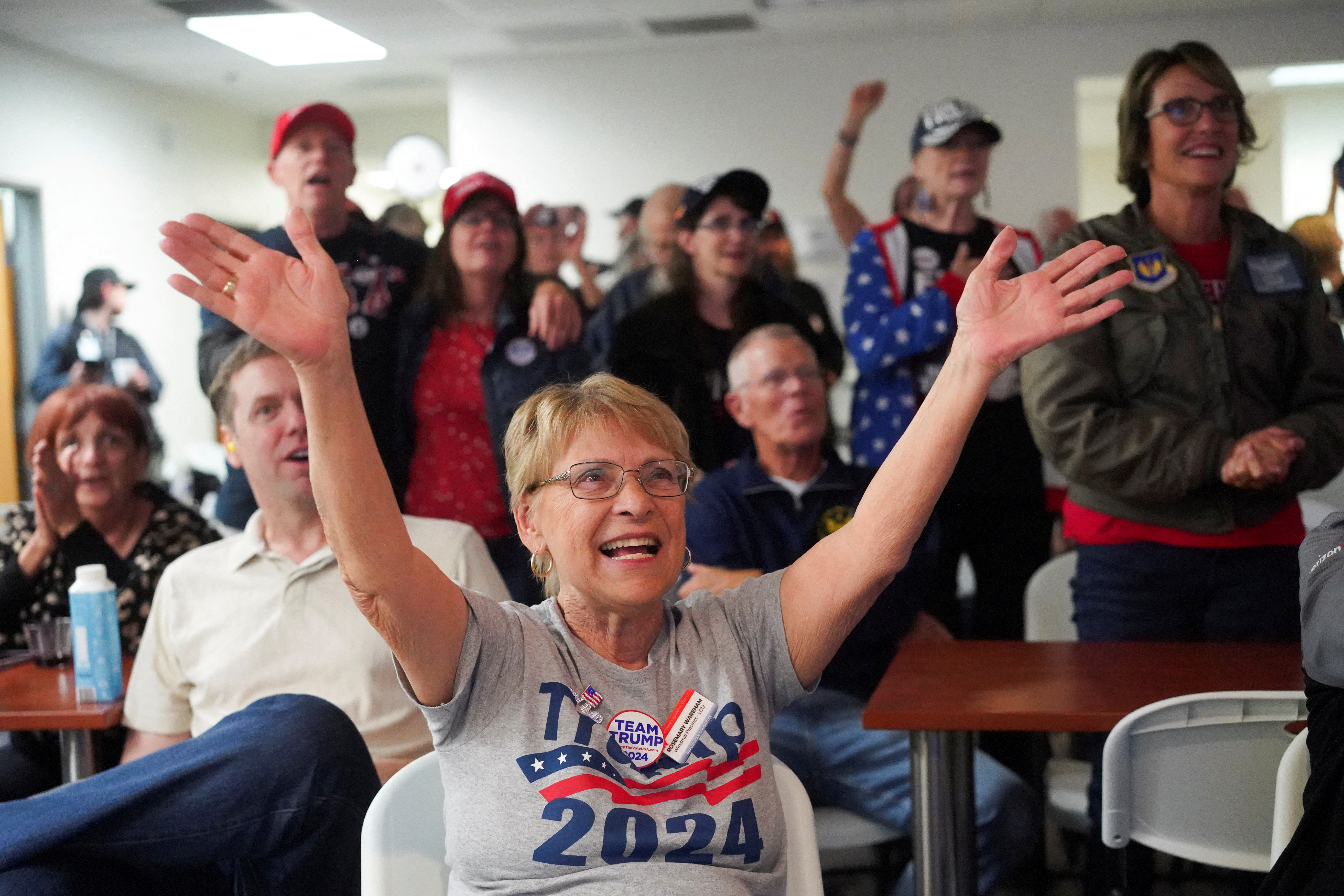 image Trump wins Arizona, sweeping all seven battleground states