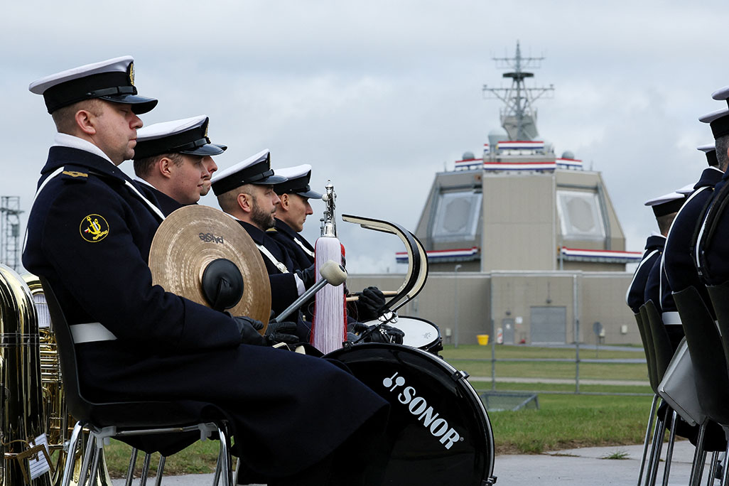 image US opens missile base in Poland as Trump presidency looms over NATO
