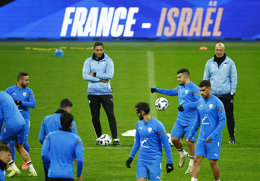 image Israel coach urges team to focus on football