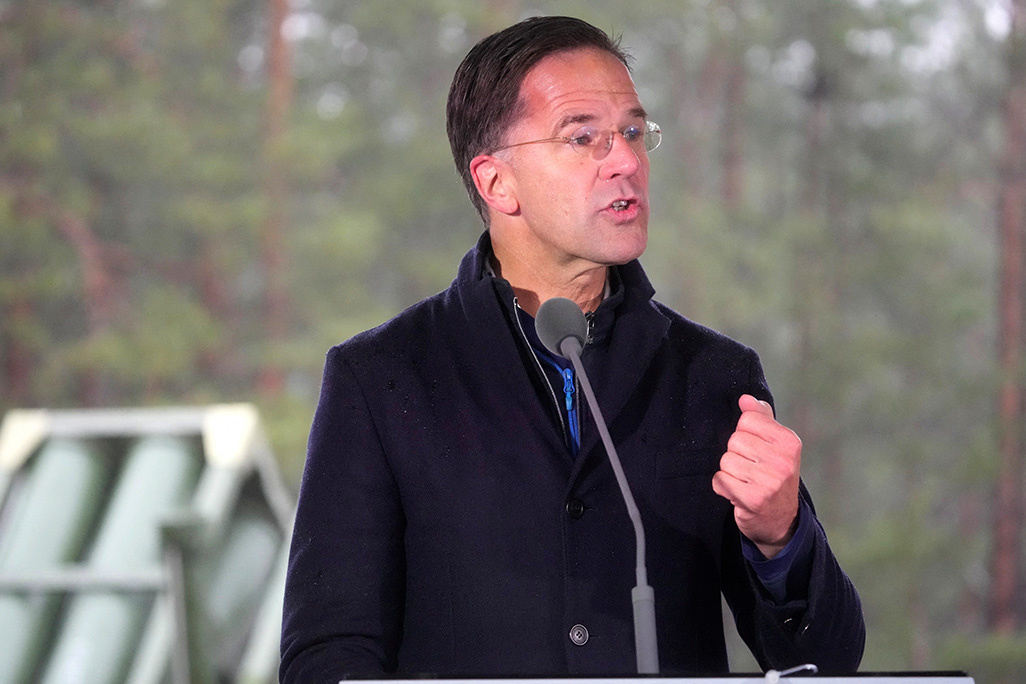 image NATO boss Rutte held talks with Trump in Florida