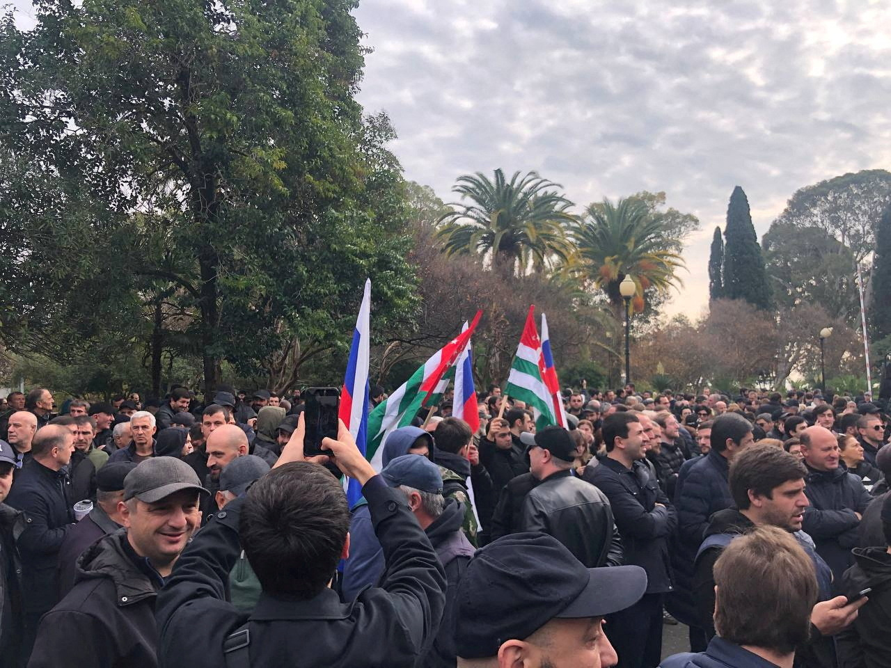 image Leader of Russian-backed breakaway Georgian region of Abkhazia resigns