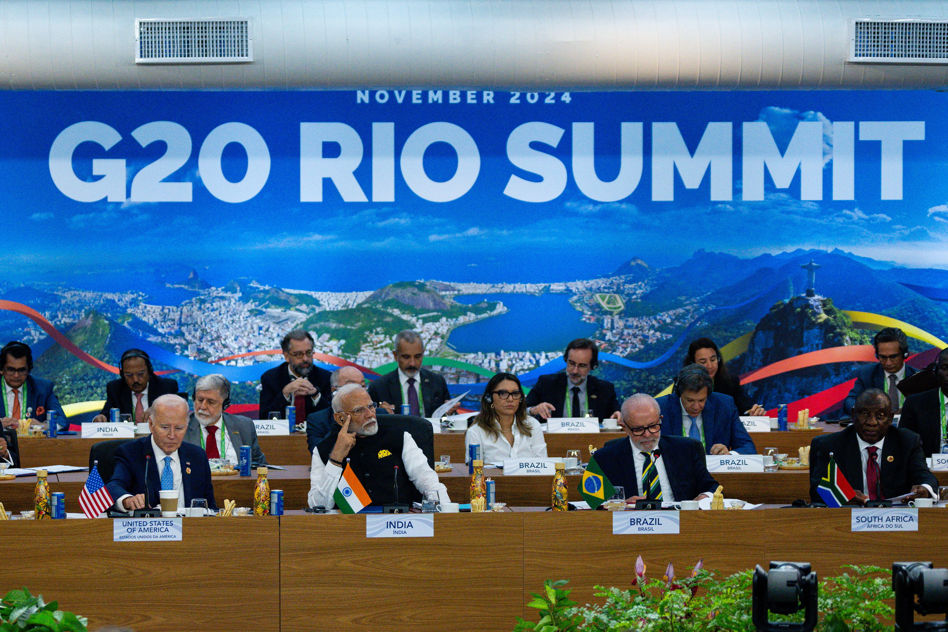 image G20 summit kicks off with global pact to fight hunger, poverty