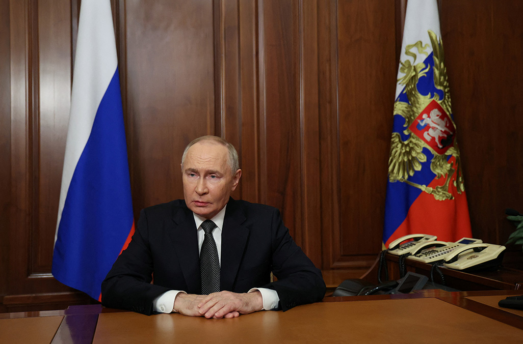 image Putin says Russia will keep testing new missile in combat