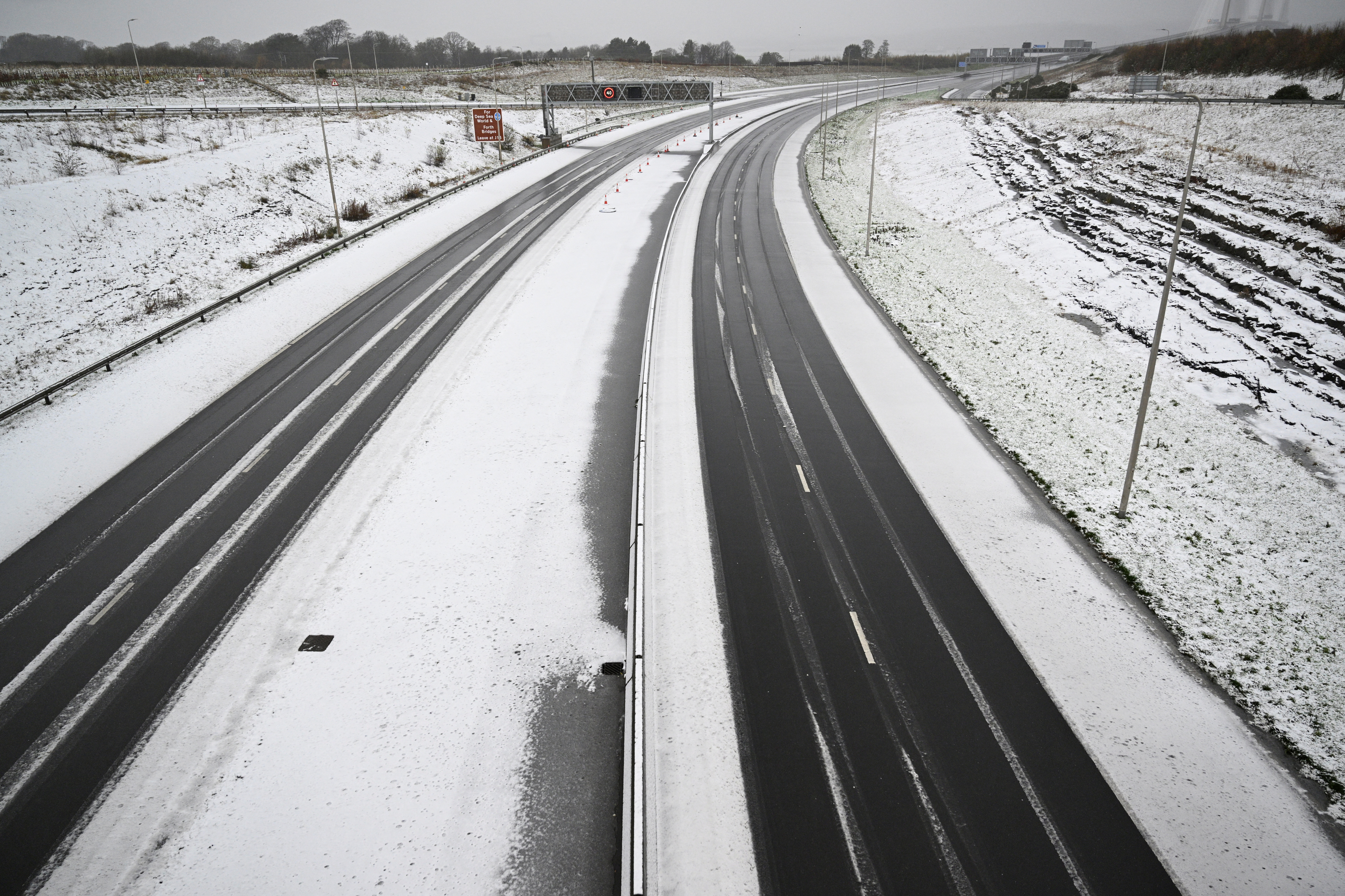 image UK travel disrupted as Storm Bert fallout continues
